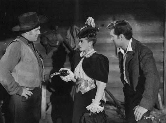 Wayne Morris, Janis Paige, Robert Hutton - The Younger Brothers - Z filmu