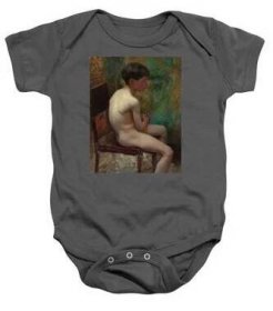 A Young Boy Baby Onesie