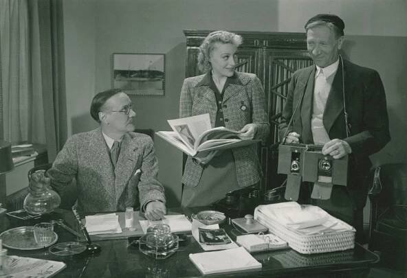 Gösta Gustafson, Karin Ekelund, Ludde Gentzel - Stora skrällen - Z filmu