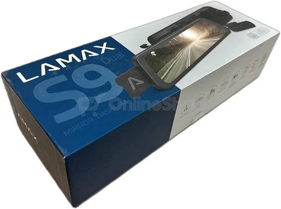 Autokamera LAMAX S9 Dual GPS (s detekcí radarů) | Skutečná fotografie prodávaného kusu | Skutečná fotografie prodávaného kusu