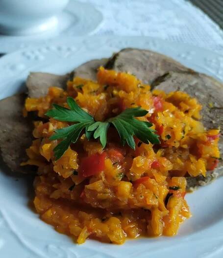 SOUR-SWEET VEGETABLE SAUCE – SALSA IN AGRODOLCE [WITH SUB] – In cucina con Megghy