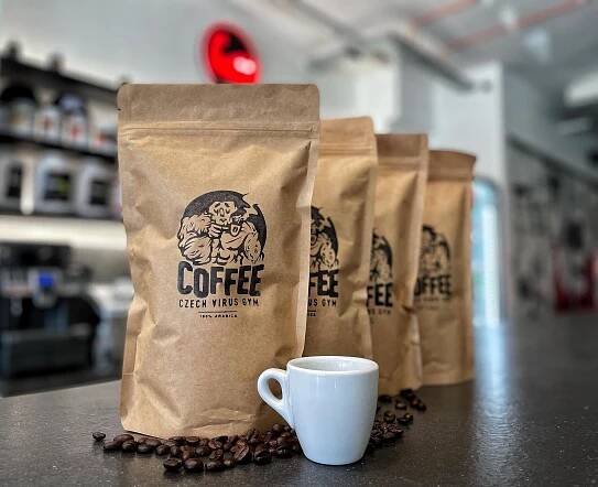 káva coffee czech virus posilovna fitness