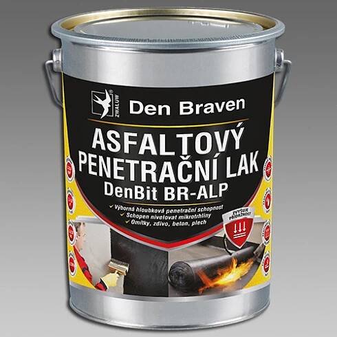 DEN BRAVEN Asfaltový penetrační lak BR-ALP 9kg DenBit