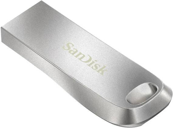 SanDisk Ultra Luxe USB flash disk 128 GB stříbrná SDCZ74-128G-G46 USB 3.2 (Gen 1x1)