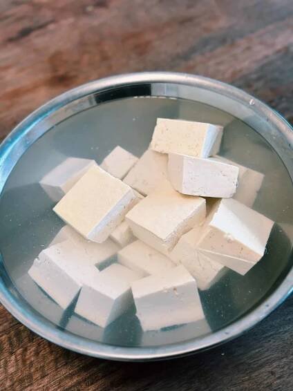 salted tofu
