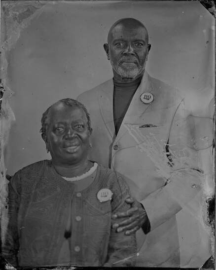 Bobby and Linda Dennison - Tintype Portraits 