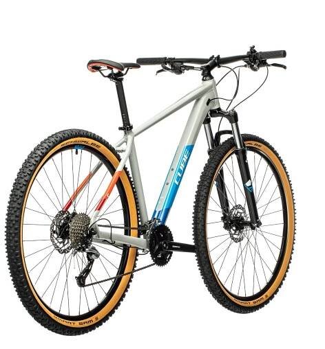 Cube horské kolo AIM SL grey blue red