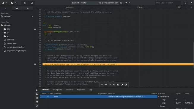 A debugger for Builder