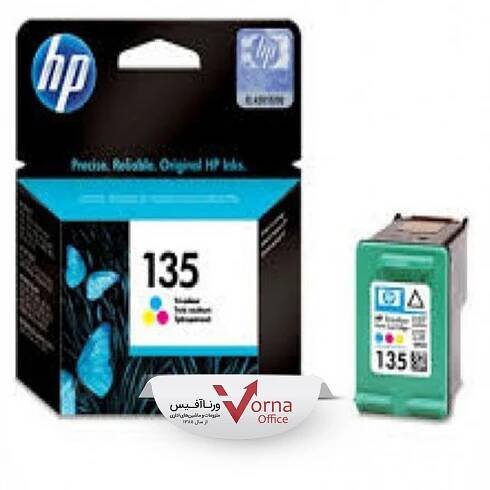 کارتریج جوهر افشان اصلHP رنگی کد 135