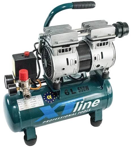 Kompresor bezolejový 550W, 6l | Alfin-Obchod.cz