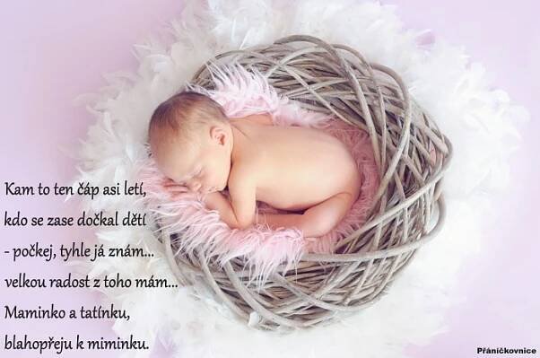 Přání k narození dítěte – obrázky | Přáníčkovnice