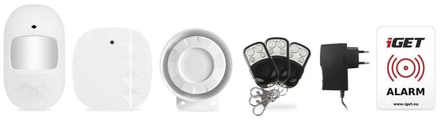 GSM alarm iGET SECURITY M3B