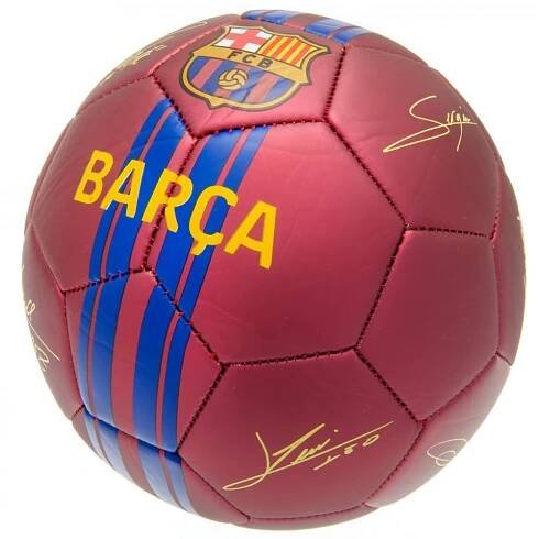Barcelona FC: Vzor MT Signature - fotbalový míč velikosti 5