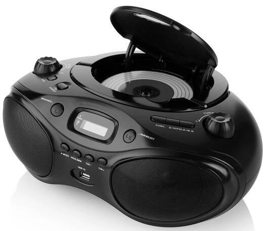 Radiopřijímač DAB+/CD JVC RD-E661B-DAB černý