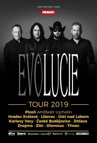 EVOLUCIE - TOUR 2019. Kde všude se koncert bude konat? | Ženy s.r.o.