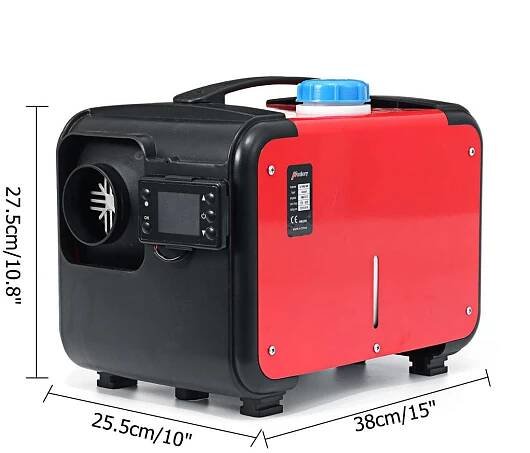 XL-AIRD V13 Nezávislé topení 8kW - přenosné, černý LCD ovladač, 1 výduch