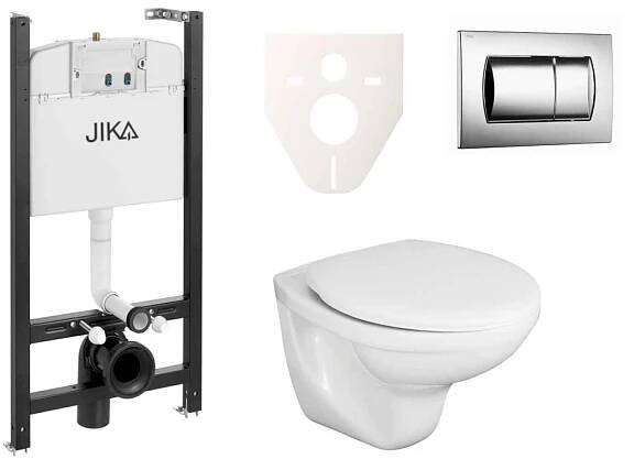 Cenově zvýhodněný závěsný WC set Jika do lehkých stěn / předstěnová montáž+ WC Fayans Neo SIKOJSJ2