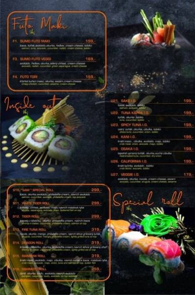SAM restaurant & sushi bar - info, fotky i menu | spindltest.pshk.cz | Špindlerův-Mlýn.com