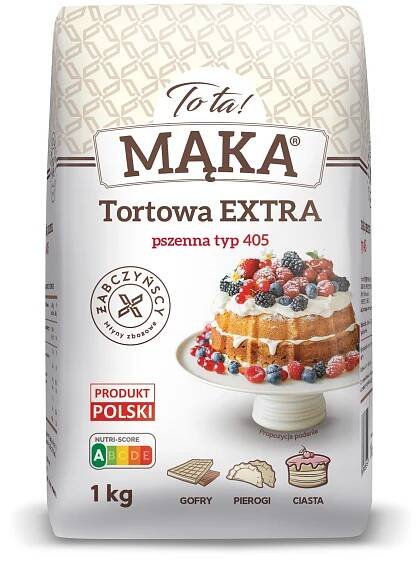 (DP) Pšeničná mouka extra TORTOWA T405 Tota 1 kg