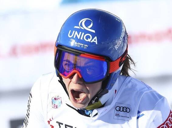 Petra Vlhová víťazkou obrovského slalomu v Sestriere