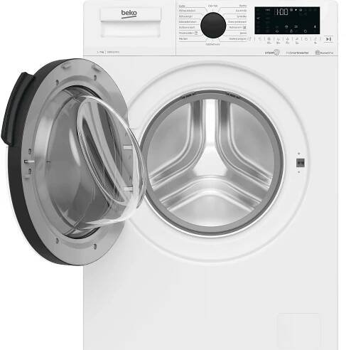 Pračka Pračka Beko XWUE87265CSH3B (Pračka s kapacitou 8 kg, energetická třída A, max. otáčky 1400 ot/min, Parní program, DrumClean+, aplikace HomeWhiz)