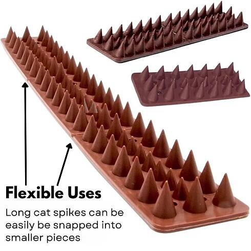 Cat Prevention Spikes | Spikes To Deter Cats | Fence Spikes For Cats 12