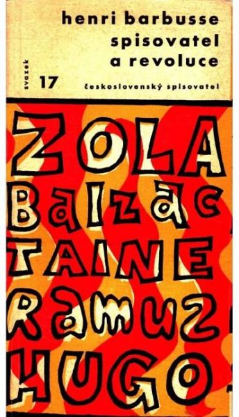 Spisovatel a revoluce (edice: Otázky a názory, sv. 17) [francouzská literatura, socialismus] - Antikvariát Valentinská