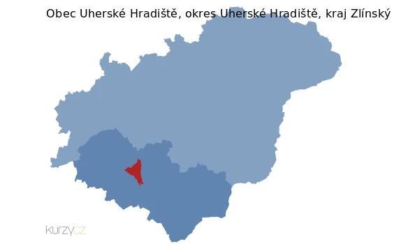 Uherské Hradiště v kraji Zlínský