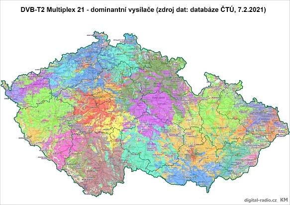 Vysílače DVB-T2, rádce pro ladění přijímačů | Digitální rádio