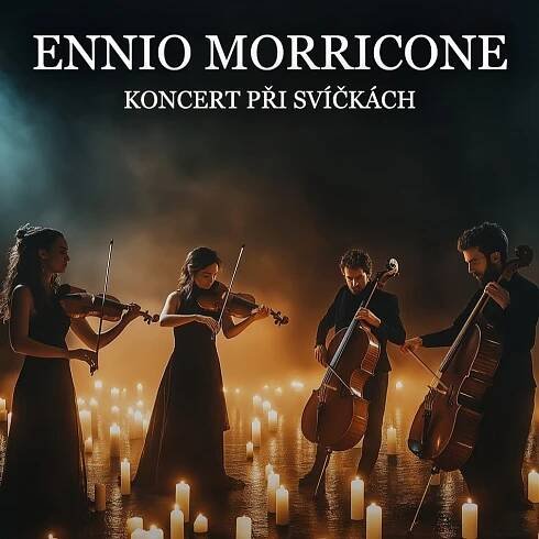 Hudba při svíčkách - Ennio Morricone - DK Poklad Ostrava