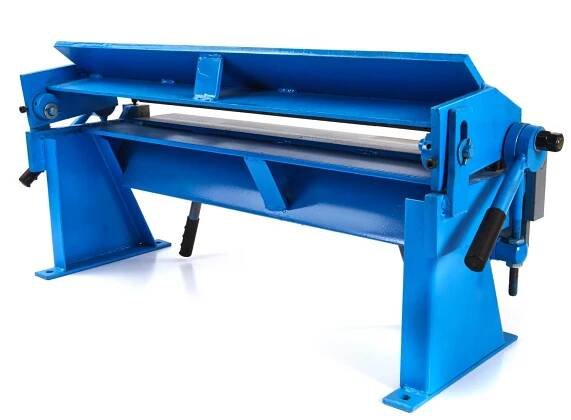 Robustní stroj na ohybání plechu 610 x 1 mm, segmentová ohýbačka na plech, 45 kg