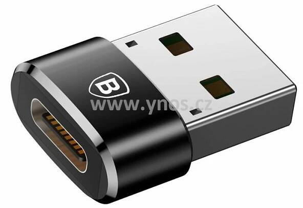 Baseus adaptér USB-C/USB-A Black | Ynos spol. s r.o.