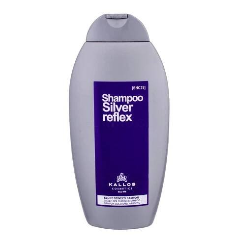 Kallos Cosmetics Silver Reflex šampon pro šedivé a blond vlasy 350 ml