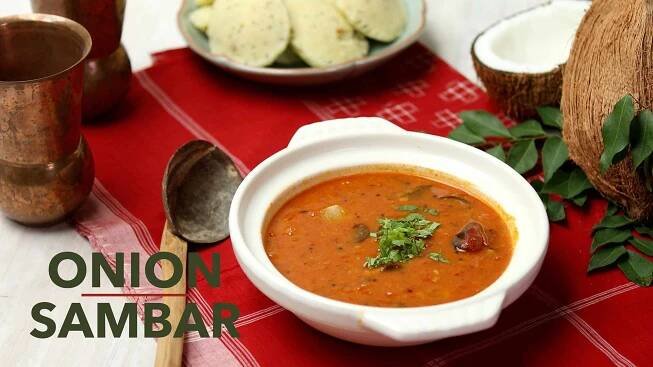 Onion Sambar Recipe