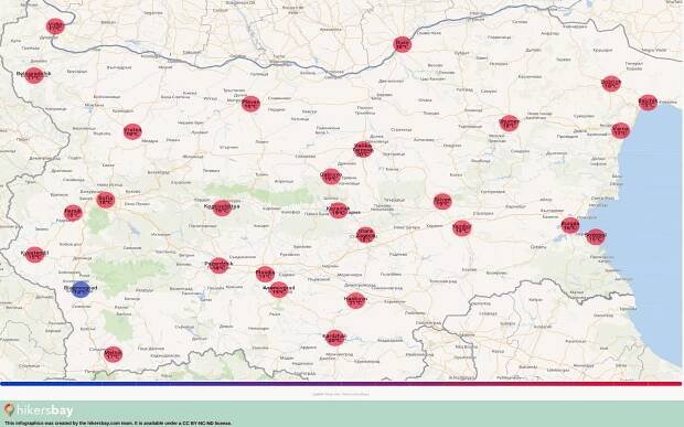 Počasí v květnu v Bulharsko 2025