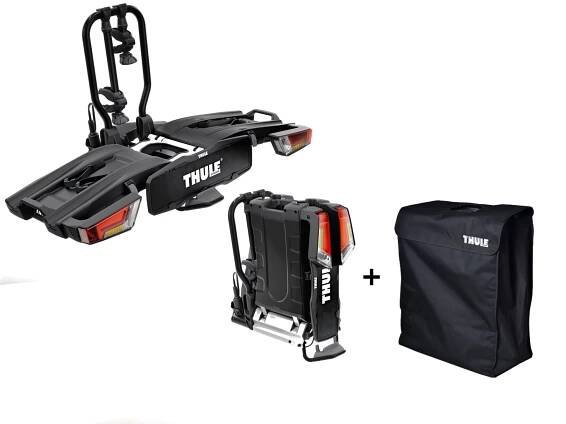 Nosič 2 kol na tažné Thule EasyFold XT 933 Black :: skibox.cz