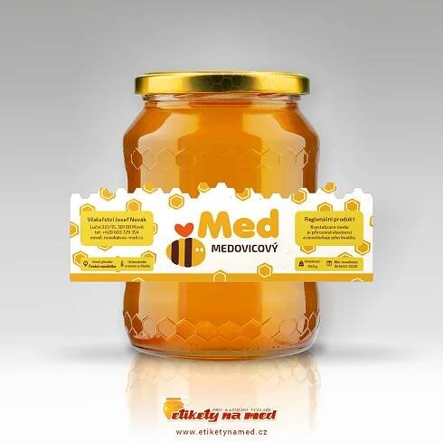 Etiketa na med - emvp - 63 - Etikety na med