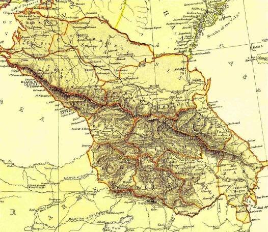 Caucasia in 1882