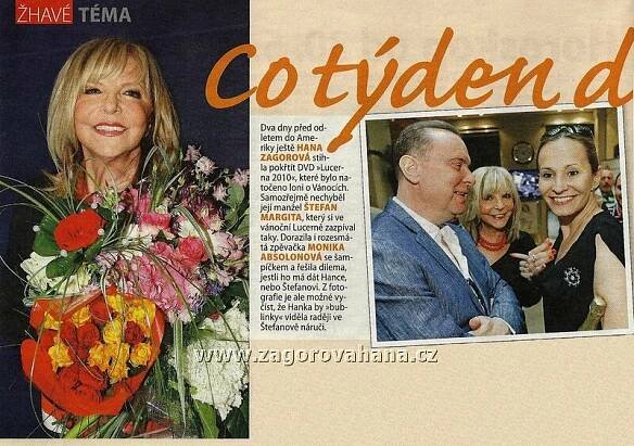 Tisk - články 2011 - Hana Zagorová