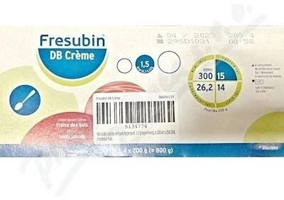 FRESUBIN DB CREME PŘÍCHUŤ LESNÍ JAHODA POR SOL 4X200G