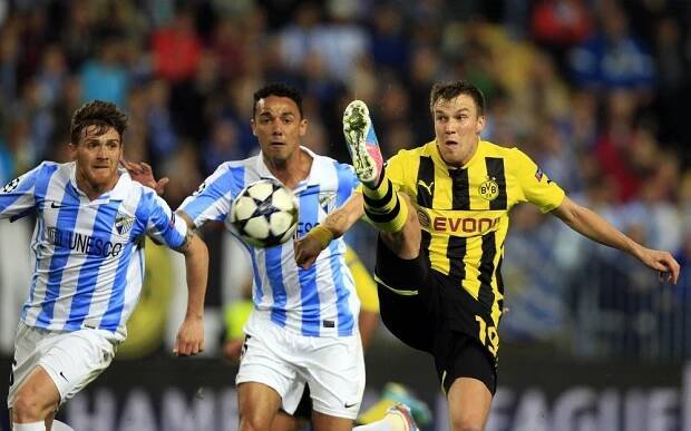 FOTBAL: Dortmundu se ještě nestalo, aby nedal v Lize mistrů gól. Až Málaga ho zkrotila