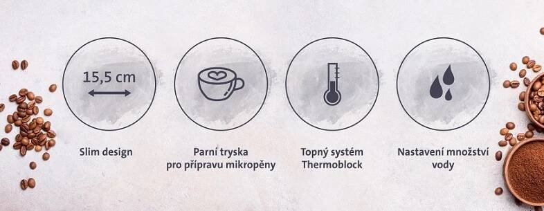 Espresso ETA Coffito 0175 90000, topný systém