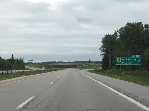 Michigan - Interstate 75 Northbound | Cross Country Roads