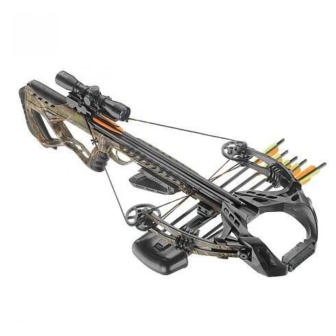 Kuše EK Archery Kladková kuš "Guilotine_X"- 185lbs/400 Barva: Černá