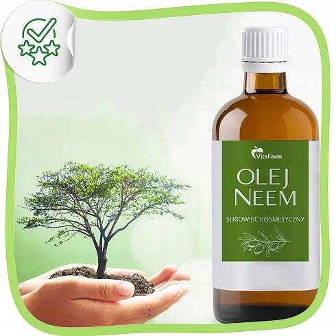 Neemový olej nerafinovaný, účinná ochrana rostlin, přírodní ekologická zahrada 1L Kód výrobce olejek neem nierafinowany na szkodnik rośliny
