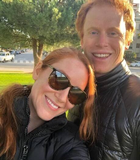 Paige with brother Reed Howard