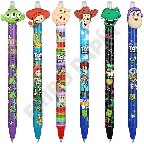 Gumovatelné pero Toy Story, 36 ks, modrá náplň, displej | Colorino |ERIBO.CZ 