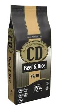 Delikan CD Beef and Rice (Kompletní superprémiové krmivo s hovězím masem a rýží určeno pro psy středních a větších plemen.)