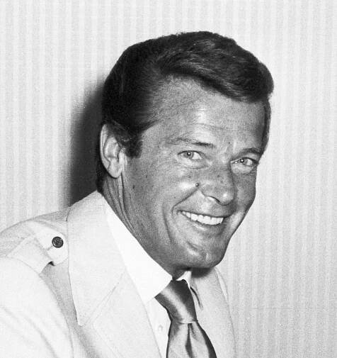 Roger Moore - Golden Globes