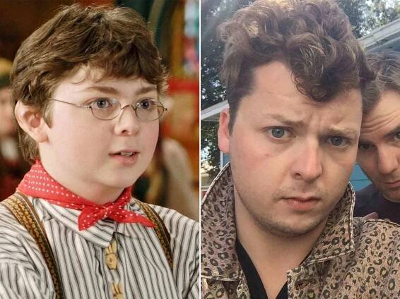 Spencer Breslin in 'The Santa Clause 3: The Escape Clause'. ; Spencer Breslin in 2017..